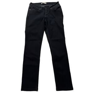 Levi’s 28x30 Black Denim Bold Curve Skinny Low Rise Bootcut Travel Jeans